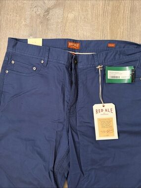 Red Ale Newport Slim Fit Navy Chinos for Men